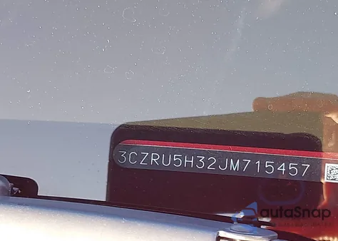 2018 Honda Hr-V Lx from USA, damaged, VIN 3CZRU5H32JM715457